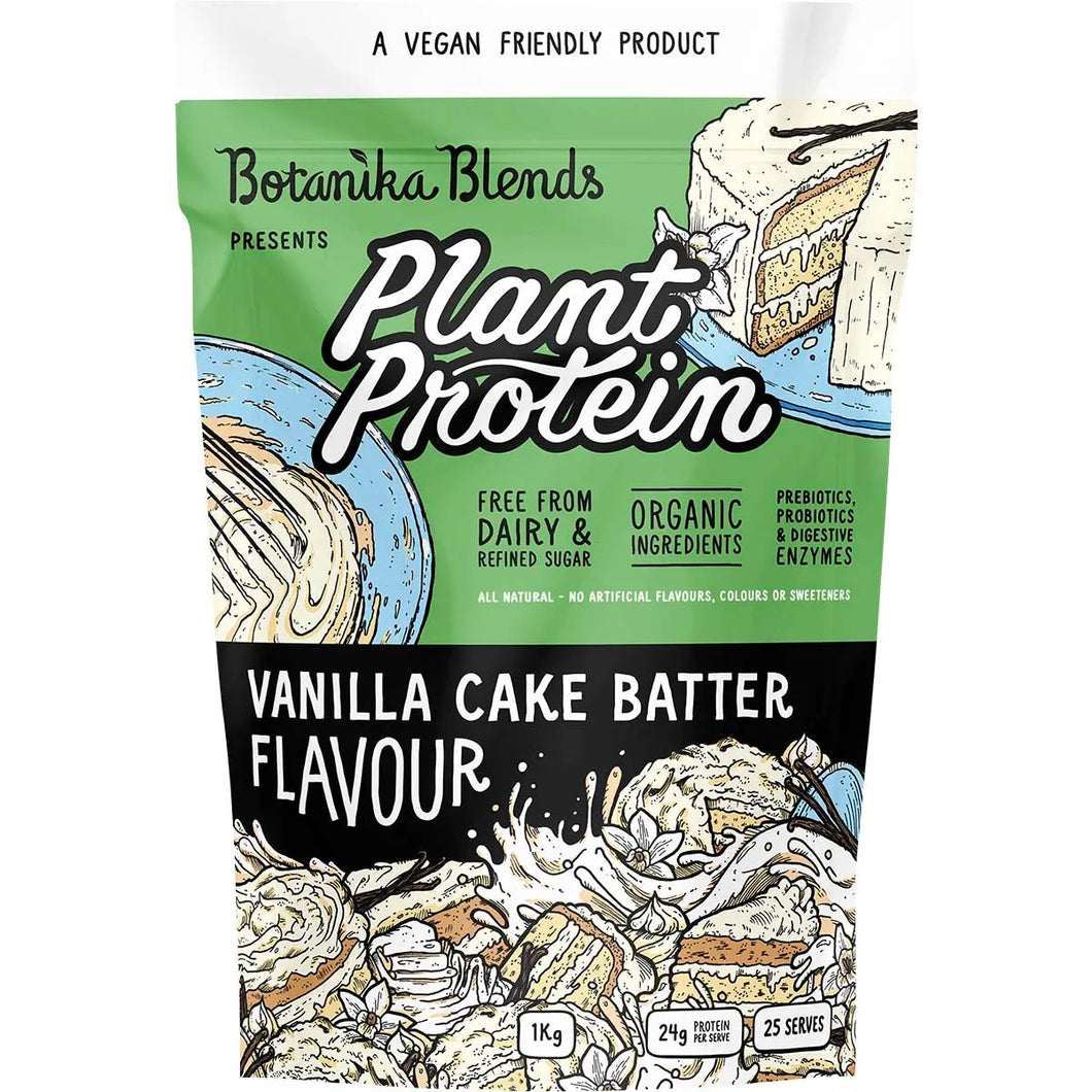 Vanilla cake batter protein