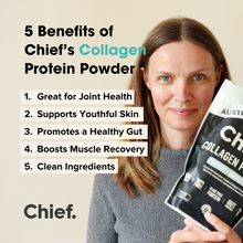 Load image into Gallery viewer, Grass-fed Collagen Protein Powder - Creamy Vanilla (30 serves)
