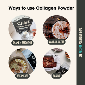 Grass-fed Collagen Protein Powder - Creamy Vanilla (30 serves)