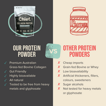 Load image into Gallery viewer, Grass-fed Collagen Protein Powder - Creamy Vanilla (30 serves)
